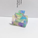 Female Geometry Korean Version Acetic Acid Grip - Image 9