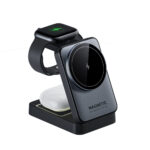 Folding Magnetic Three-in-one Wireless Charger 15W Fast Charge Multifunction Bracket - Image 6