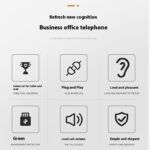 Digital Wireless Business Office Home DECT Phone - Image 3