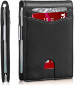 PU Leather Multiple Card Slots Anti-theft Wallet Card Holder - Image 10