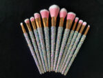 Diamond 12 Gems Makeup Beauty Tool Loose Powder Brush Repairing Concealer Brush - Image 4
