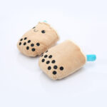 Dog Plush Toy Cute Milk Tea Shape Resistant To Biting Teeth - Image 5