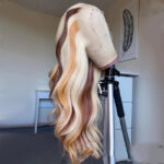 Body Wave Lace Front Wig Blonde - Image 4