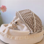 Pet Cradle Four Seasons Kennel Lattice Cat Bed
