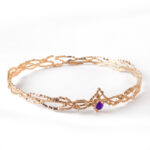 Gem Crystal Crown Hair Clasp Ladies - Image 3