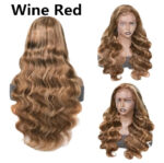 Front Lace Wig Medium Large Wave Long Curly Hair Full-head Wig Style - Image 6