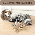 Interactive Chirping Bird Cat Toy, 2025 New Flying Interactive Flapping Chirping Bird Cat Toy, Flapping Bird Cat Toy For Indoor Bored Cats, Flapping Bird Cat Toy - Image 5