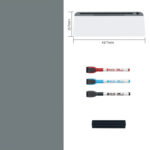 Desktop Keyboard Mini Writing Board Tempered - Image 2
