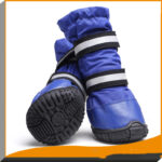 Waterproof Snow Pet Shoes, Big Dog Shoes, General Rain Boots, Camel - Image 2