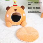 Lucky Star Cat Nest Cute Shape Four Seasons Universal Cat Nest Warm - Image 3