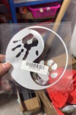 Custom Made For Foreign Trade Vehicle Sticker Yin Yang Pet Cat Dog Paw Print - Image 2