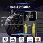 Portable Mini Charging And Inflating All-in-one Machine Emergency Start Power Supply - Image 2