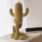 Funny Human-shaped Cactus Flocking Crafts Ornaments - Image 2