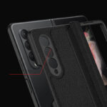Magnetic Leather Folding Screen Light Luxury Thin Protective Case - Image 3