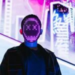 Led Mask Gesture Sensing With 50 Pattern Halloween Cosplay - Image 2