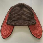 Handmade Knitted Pullover Rabbit Ear Hat Funny One-eye Exposed Mask Horn Hat Thermal And Windproof - Image 6