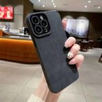 Korean Style Suede Drop-resistant Phone Case - Image 5