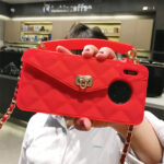 Fashionable Diagonal Chain Lanyard Silicone Phone Case - Image 6