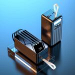 Super Large Capacity With Cable MAh Power Bank Fast Charge Outdoor Dormitory - Image 7