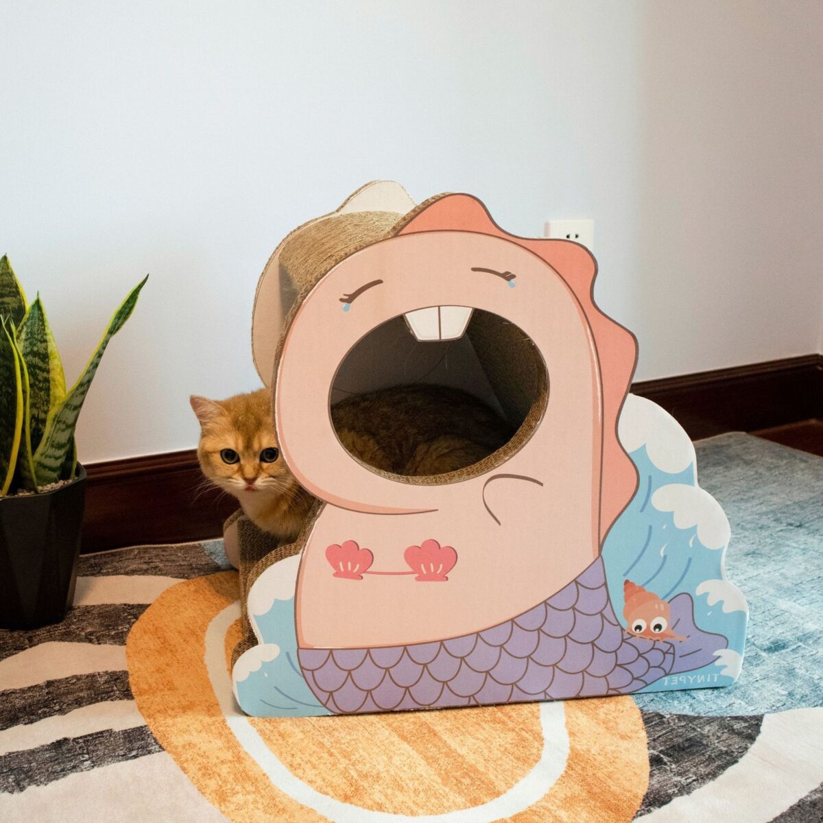 Vertical Cat Scratching Board Climbing Frame Nest Toys Do Not Fall Off - Image 5