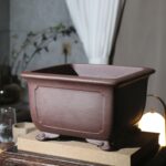 Purple Sand Flower Pot Large Square - Image 4