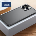 Frosted Translucent Phone Case With Aluminum Metal Frame - Image 4