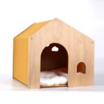 Wooden Kennel Four Seasons Universal Environmental Protection Solid Wood Pet Tent - Image 2