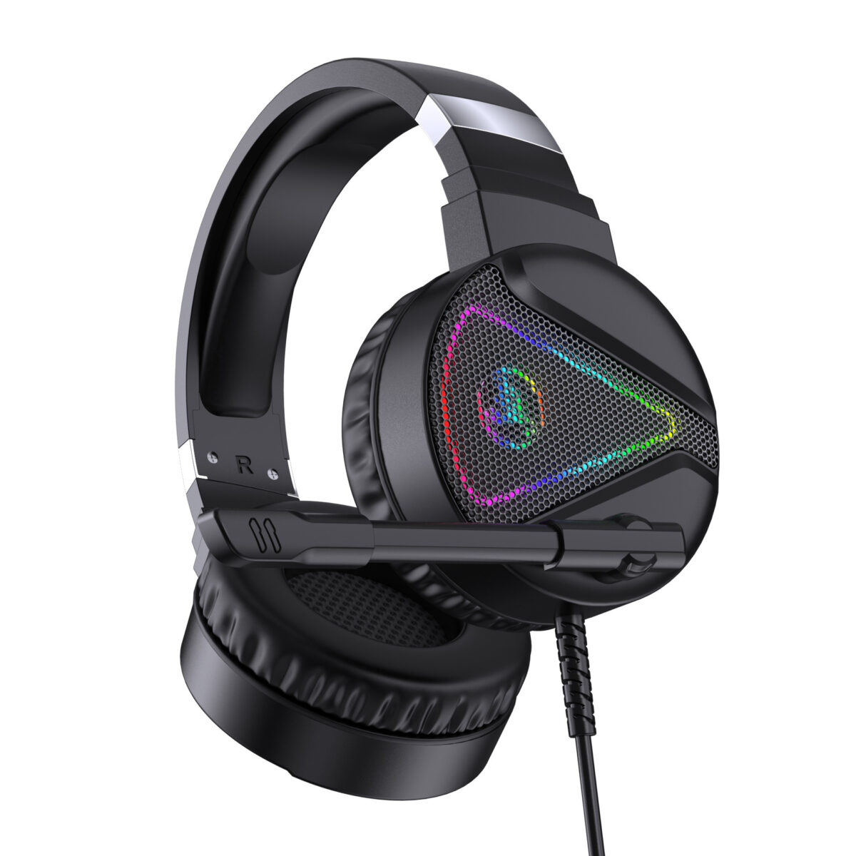 RGB Luminous ABS Headset - Image 2