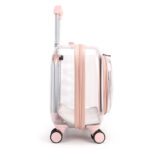 Transparent Portable Outdoor Mute Dogs And Cats Trolley Case Space Capsule - Image 3