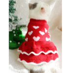 Princess Dress New Year Festive Warm Sweater Dog Christmas - Image 3