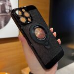 Rotary Magnetic Adhesive Bracket Electroplating Heat Dissipation Suitable For 15 Phone Case - Image 6