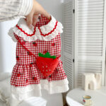 Cute Dog Pet Clothes Strawberry Dress - Image 5