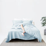 Minimalist Nordic Style Linen Four Piece Set - Image 4