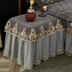 Lace Cover All-inclusive Dust Cover Cloth Cover Multi-purpose Towel About Bedside Table European-style Cushion - Image 8