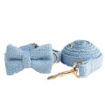 Blue Teddy Bear Dog Breast Collar Pet Collar - Image 5