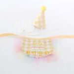 Dog Party Cake Bib Pet Birthday Saliva Towel - Image 6