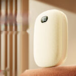 Double-sided Heating Mini Three-gear CNC Two-in-one Power Bank