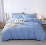Four-piece Linen Bedding Set With Fitted Sheet And Fitted Sheet - Image 3