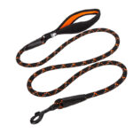 Pet Leash Adjustable Heavy Duty Neoprene Padded Handle Training Dog Walking Leash - Image 2