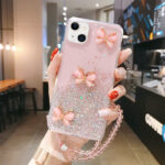 Phone Case Glitter Epoxy Butterfly Soft - Image 2