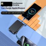 Battery Two-in-one Power Bank With Cable Plug - Image 2