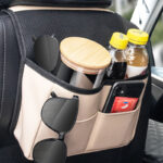 Car Rear Seat Storage Bag Car Leather Multifunctional - Image 3