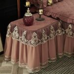 Lace Cover All-inclusive Dust Cover Cloth Cover Multi-purpose Towel About Bedside Table European-style Cushion - Image 3