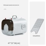 Cat Bag Outdoor Portable Space Capsule Large Capacity Pet Flight Case Portable Anti-stress Dog Check-in Suitcase - Image 7