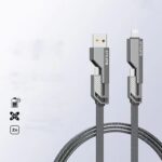 Four-in-one Fast Charge Data Cable Double-headed Tpyec Charging Cable - Image 4