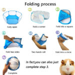 Portable Small Animal Playpen Folding Outdoor Indoor Exercise Pet Cage Tent - Image 8
