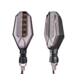 Motorcycle Modified Two-color Light Guide 30LED Steering Indicator Signal - Image 4