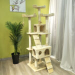 Large Cat Climbing Frame Toy Grab Column Grinding Claw Multi-layer Jumping Platform - Image 3