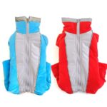 Thickened Velvet Cotton Clothes Plush Coat Warm And Comfortable Reflective Dog Coat