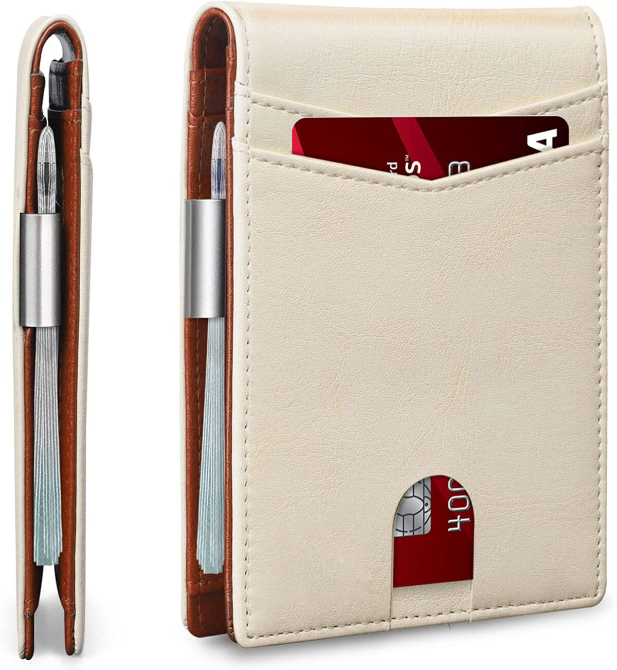 PU Leather Multiple Card Slots Anti-theft Wallet Card Holder - Image 9